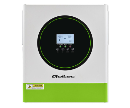 Falownik QOLTEC Hybrydowy inwerter solarny Off-Grid 3500W 100A/24V MPPT